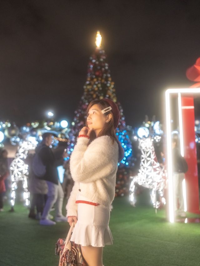 香港最高聖誕樹🎄西九文化區冬日聖誕小鎮