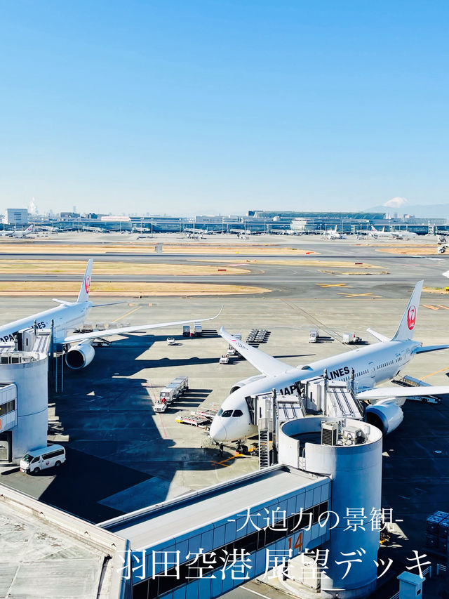 【東京都】羽田空港を楽しむ　-展望デッキ-