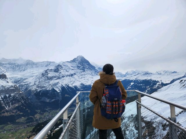 【瑞士】First懸崖步道：驚嘆阿爾卑斯山景色