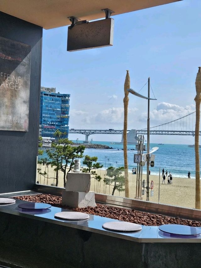 광안대교 오션뷰 카페 카페인차저
