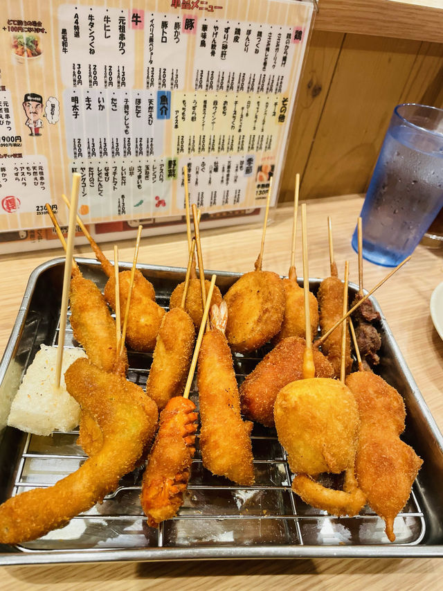 【大阪府】大阪グルメで外せない串かつを堪能！