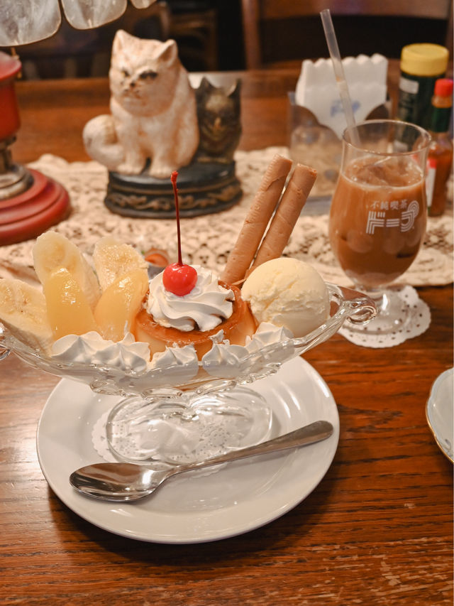 【中野】ボリューミーなプリンアラモード🍮