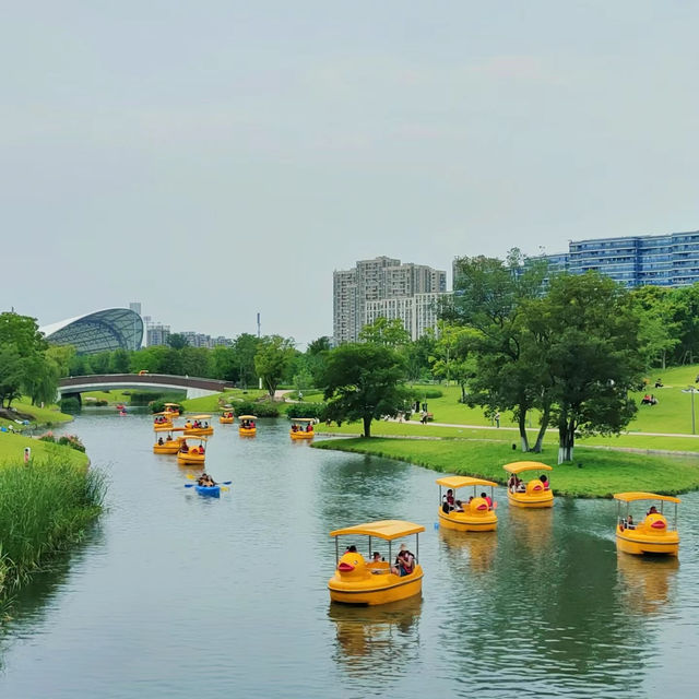 「海心沙亞運公園：自然綠洲」