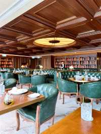 華麗”圖書館”中享用Fine Dining