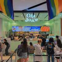 ได้มาชิมสักที #OhJuice สมูทตี้สีรูปโลก 