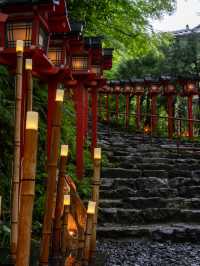 初日に行っちゃダメ『貴船神社』七夕笹飾りライトアップが開催中7/1~8/16まで🎋