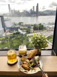 銅鑼灣全海景開揚Cafe☕️🍽🌊💫