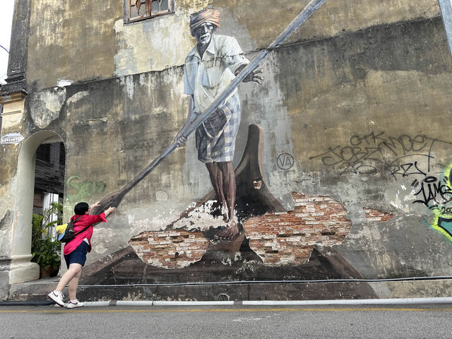 Street art at Penang