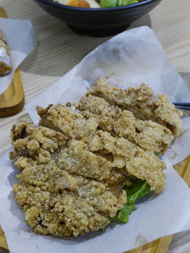 𖤣𖤥元朗美食｜大雞扒和芋泥蛋餅很足料