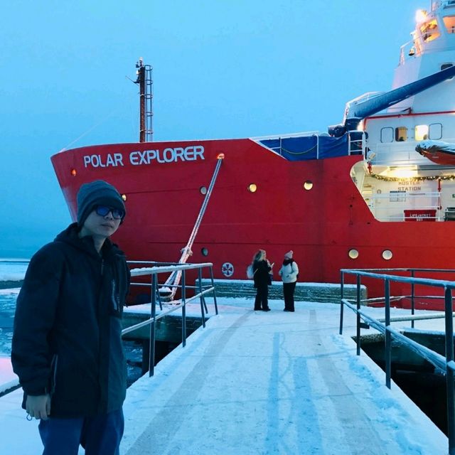 Polar Explorer Icebreaker Experience @ Sweden Finland Border