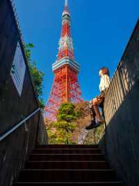 【東京鐵塔】最美拍照機位🏖️，適合白天和晚上🔥⭐️