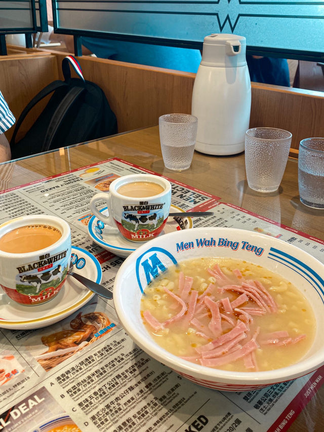 Tried Some Local Breakfast in Hong Kong-Cha Chan Teng Version