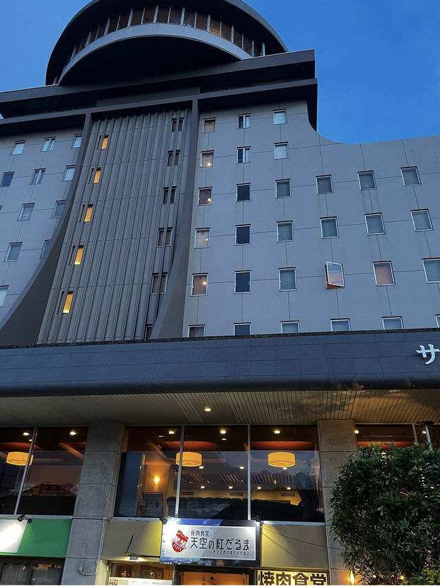 【北九州グルメ】ホテルの7階からの景色を楽しみながら焼肉はいかが？
