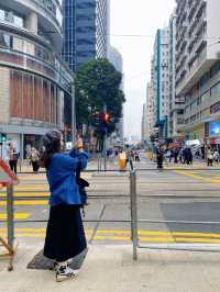 นั่งรถรางเที่ยวฮ่องกงฝั่งCentral และWan Chai