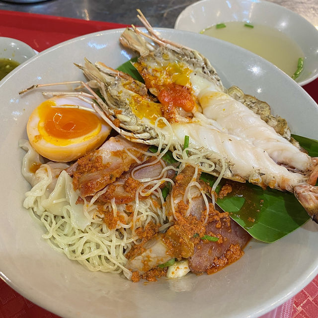 태국 아유타야 유명한 음식 민물새우🦐국수 먹어보기🫶