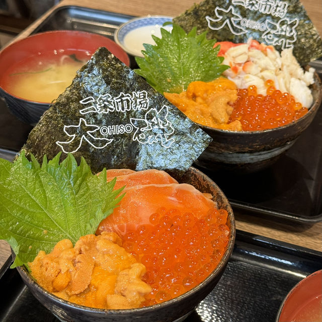 札幌二条市場-札幌美食薈萃，品嘗新鮮螃蟹、刺身及海鮮丼