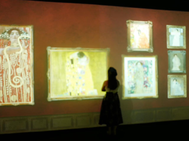 นิทรรศการ Media Art ของ Gustav Klimt