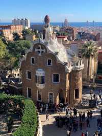 ❤️Stunning Park Guell-A MUST VISIT in Barcelona