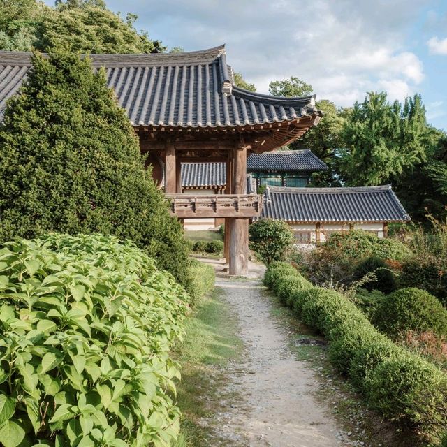 부석사로 가는 아름다운 경관을 자랑하는 길