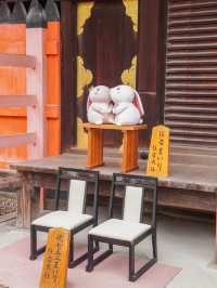 大阪住吉的烤糰子和神社