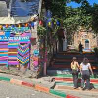 Strolling along Colored Houses of Balat
