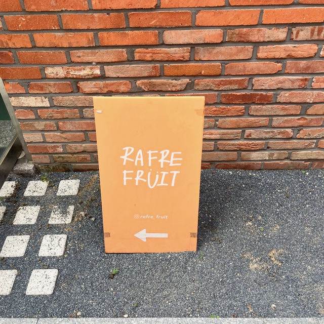 【韓国】新鮮なフルーツケーキが絶品のソンスにあるカフェ🥭