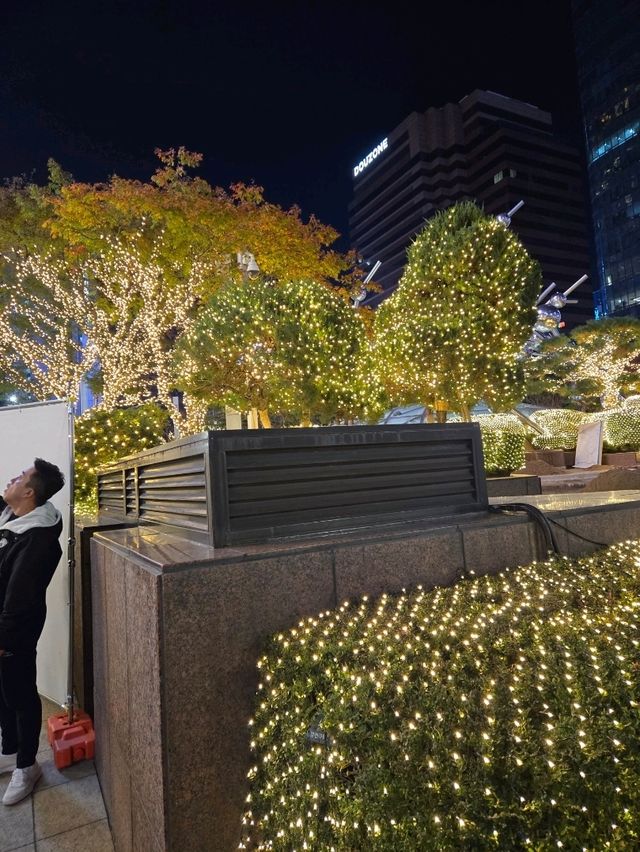 화려한 크리스마스여행 롯데백화점 본점❤️