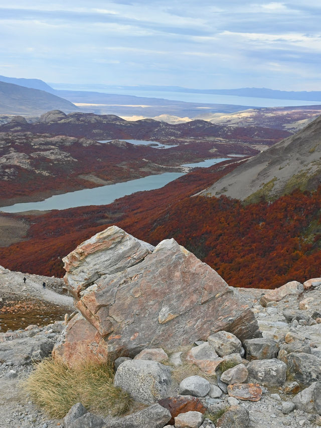 ภาพวิวระหว่างทางของการเดิน Hiking Fitz Roy