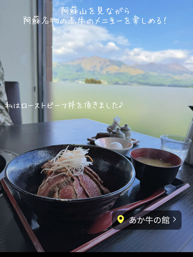 景色も名物も堪能できる、阿蘇の道の駅