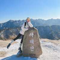 겨울에만 볼수있는 풍경! 녹기전에 가보세요 사패산 원각폭포❄️