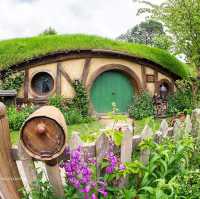 Hobbiton, located in Matamata, New Zealand,