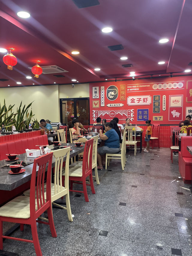 Shabu-shabu at Jinzi Shabu, Krabi