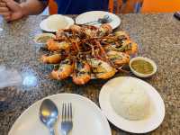 ร้านกุ้งเพื่อนแพรว - กุ้งเผารสเด็ดอยุธยา
