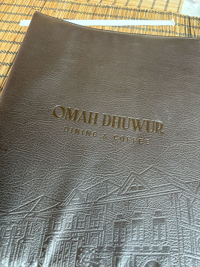 Omah Dhuwur – 日惹高檔餐廳體驗 🍽️