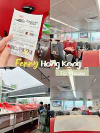 Ferry from Hong Kong to Macau