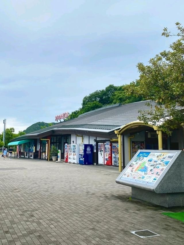 まさかのアートとうどんが楽しめるサービスエリア