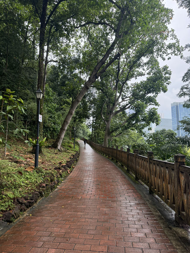 Perfect for nature lovers and history buffs, Fort Canning Park