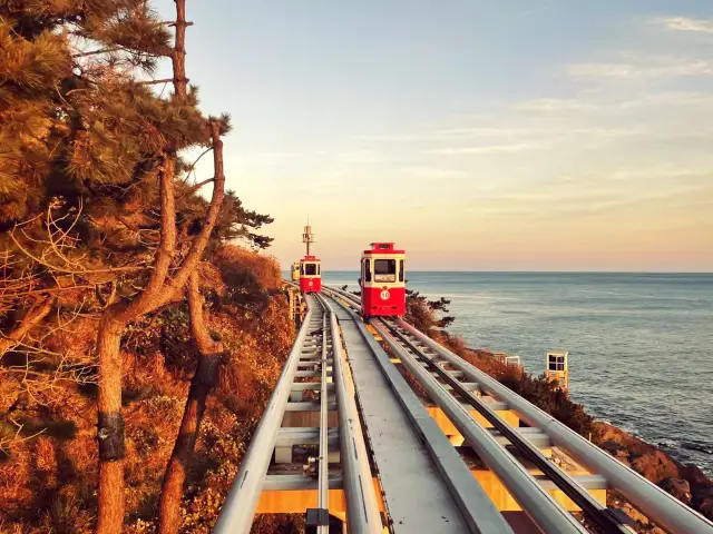 韓國🇰🇷 釜山｜天空膠囊列車 觀賞日落最佳時間🌅