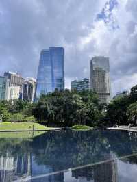 Springtime Splendor at KL Twin Towers 🌸🏙️