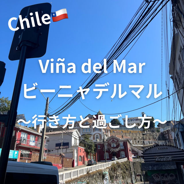 【チリ】サンティアゴからバスで約2時間！ーViña del Marー