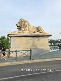【ハンガリー／ブダペスト】ランドマーク的存在「セーチェーニ鎖橋」⁡