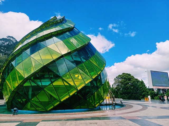 越南大叻著名地標建築景點：Lam Vien Square，大叻最著名建築，適合打卡拍照📸