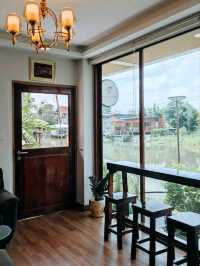 SHINE 'S COFFEE คาเฟ่ริมคลอง ปากเกร็ด นนทบุรี