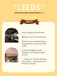 Leeds 3-days itinerary 💕