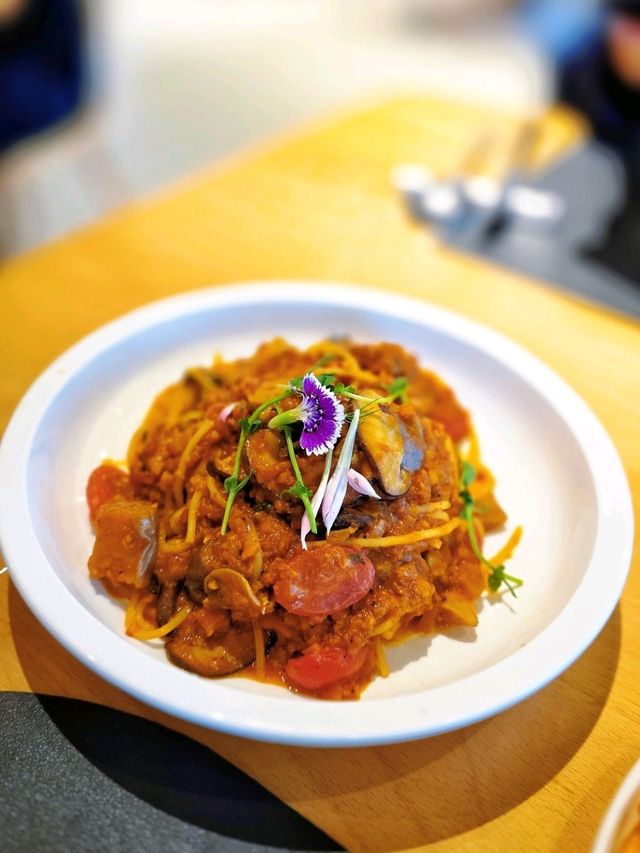 ✨️啟德 Airside 木系大自風的日式洋食料理⚜️