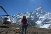 Unforgettable Heli Ride to Everest Base Camp: A Journey Above the Clouds to Top of the World.