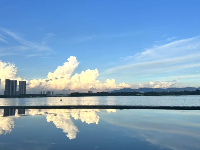 廣東“天空之鏡”💕硯陽湖