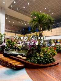Changi Airport Terminal 2 🍃สนามบินหรือสวนสวรรค์🪽