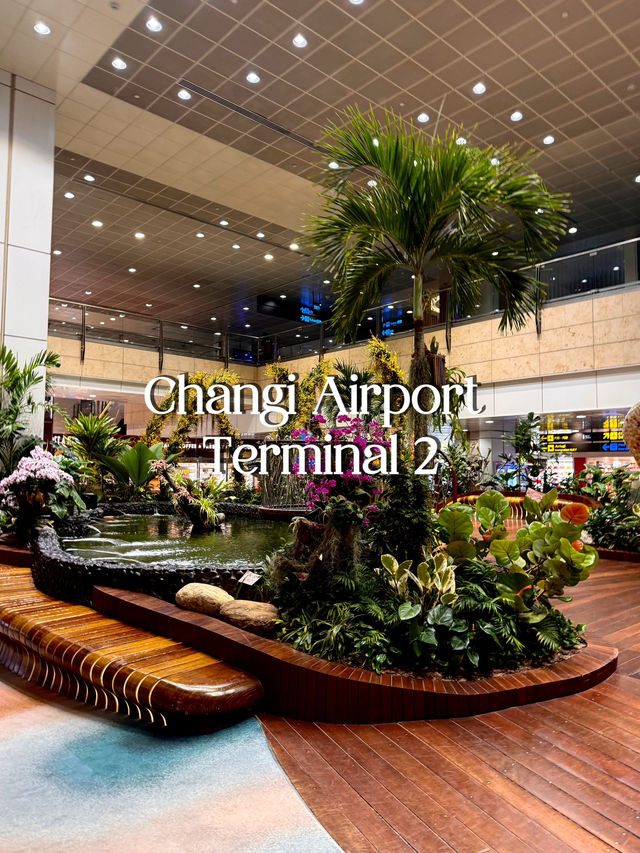 Changi Airport Terminal 2 🍃สนามบินหรือสวนสวรรค์🪽