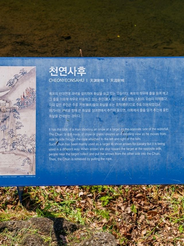 천지연폭포